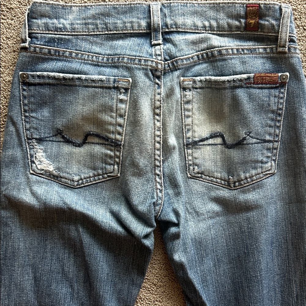 7 for all Mankind Classic Blue Women's Jeans - Picture 7 of 7